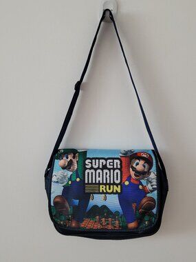 Unlicensed Nintendo Super Mario & Luigi Messenger Bag